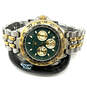 Designer Fossil BQ-8776 Green Dial Stainless Steel Quartz Analog Wristwatch image number 1