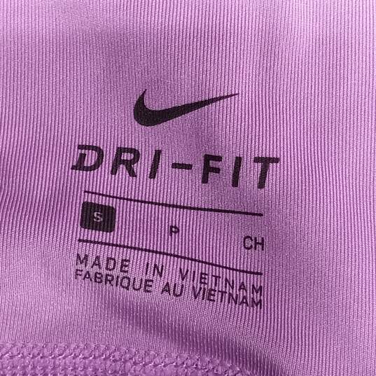 Women's Nike Air Size Small Purple Tight Fit Running Shorts image number 3