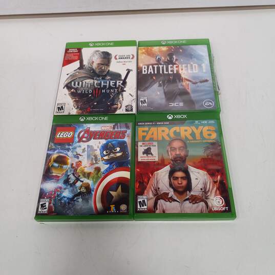 4PC Microsoft XBOX One Video Games image number 1
