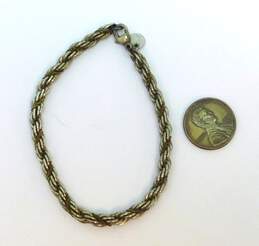 Repurposed Louis Vuitton Paris~London Coin Toggle Clasp Necklace