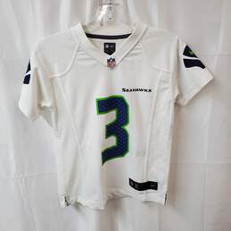 Nike Russell Wilson Seattle Seahawks NFL Football Jersey Size YOUTH S