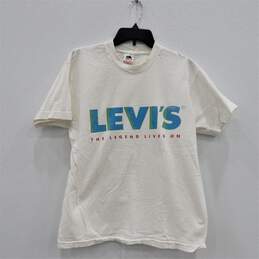 Vintage Levis The Legend Lives On Graphic T Shirt Mens Size L