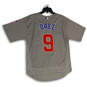 NWT Mens Gray Blue Chicago Cubs Javier Baez #9 MLB Baseball Jersey Size 44 image number 2