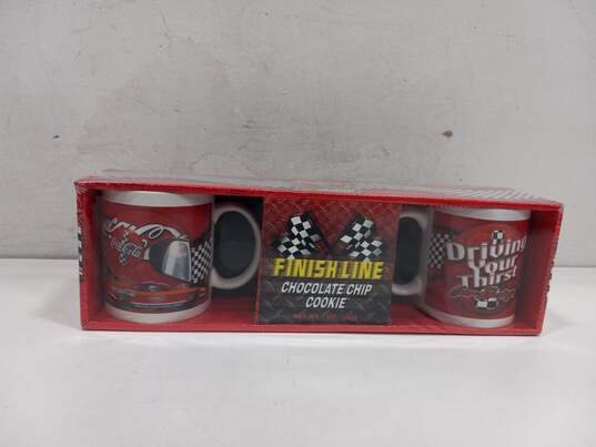 Nascar Coca-Cola Finish Line Chocolate Chip Mug Set image number 1