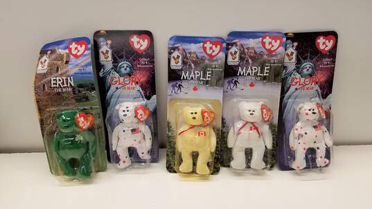 Lot of 12 Assorted TY Beanie Babies-Bears image number 2