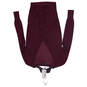 Womens Burgundy Long Sleeve V Neck Pockets Cardigan Sweater Size XXS image number 4