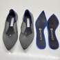 WOMENS ROTHY'S CLASSIC GREY FLATS SIZE 9 image number 4