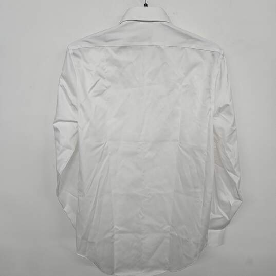 Calvin Klein White Long Sleeve Button Up image number 2