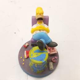 2001 The Simpsons (Asleep On The Job) From The Misadventures Of Homer Sculpture Collection