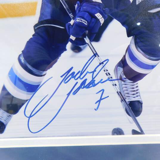 Jack Johnson Autographed Photo w/ COA Columbus Blue Jackets image number 2