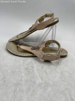 Michael Kors Womens Gold Sandals Size 3