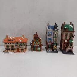 Bundle of Five Heritage Village Collection Christmas Decorations