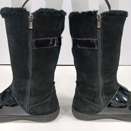 Birkenstock Women's Black Faux Fur Boots Size 6.5 (37 EU) image number 7