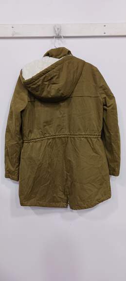 Altar'd State Women's Green Hooded Jacket Size Medium alternative image