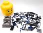 Yellow Minifig Head w/ Partial Set 8893: Lava Chamber Gate image number 1