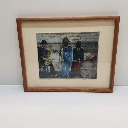 Framed & Matted Limited Edition Photo Reprint - Jailhouse Mural by Caren Nowak image number 1