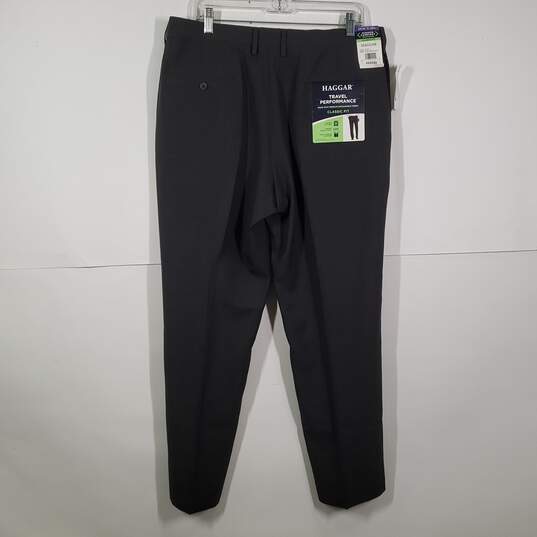 NWT Mens Classic Fit Stretch Flat Front Straight Leg Dress Pants Size 36X29 image number 1