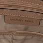 Michael Kors Voyager Beige Leather Purse image number 5