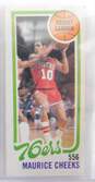 1980-81 Topps Darryl Dawkins Maurice Cheeks RC (Separated) 76ers image number 3