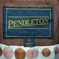 Pendleton Brown Trench Coat Women's Size 14 image number 2
