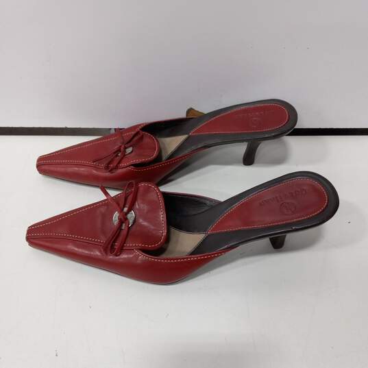 Cole Haan Women's Red Heels Size 7.5AA image number 1