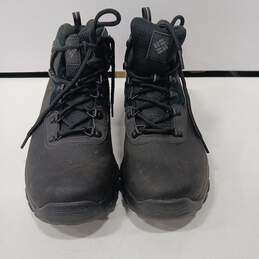 Columbia Men's Black Newton Ridge Plus II Waterproof Hiking Boots Size 9.5