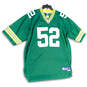 Mens Green NFL Green Bay Packers Clay Matthews #52 Football Jersey Size 2XL image number 1