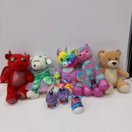 5pc Build A Bear Assorted Stuffed Plushies w/ Accessories
