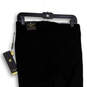 NWT Womens Black Flat Front Zipper Pocket Skinny Leg Ankle Pants Size 6 image number 4