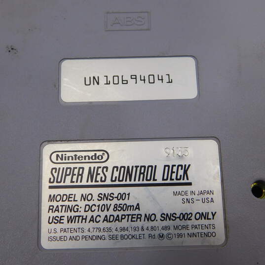 Super Nintendo SNES w/ 6 Games Super Mario All-Stars image number 5