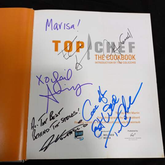 Autographed Top Chef Cookbook image number 5