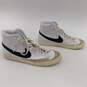 Nike Blazer Mid 77 Vintage White Black Men's Shoes Size 12 image number 1
