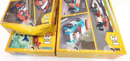 Creator Factory Sealed Sets 31100: Sports Car 31127: Street Racer & 31088: Deep Sea Creatures image number 3