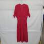 Zara Pink Short Sleeved Maxi Dress WM Size L NWOT image number 2
