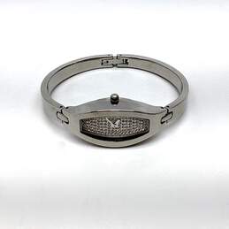 Designer Fossil F2 ES-9338 Oval Crystal Dial Bracelet Strap Analog Wristwatch alternative image
