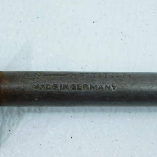 Vintage F. DICK Sharpening Steel Knife Honing Tool  Germany 21in Long image number 5