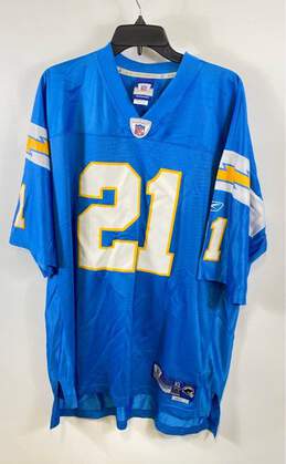 NFL Reebok Chargers Tomlinson #21 Blue Jersey - Size X Large