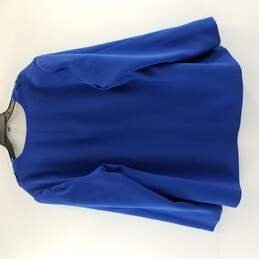 Maxie Klein Collector's Women Blue Suit Seperates Blazer Skirt XL 22W alternative image