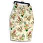 NWT Womens Multicolor Floral Stretch Pull-On Straight & Pencil Skirt Size M image number 1