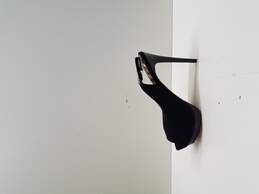 Sam Edelman Black Sling Back Platform Heels | Color: Black | Size: 11 alternative image