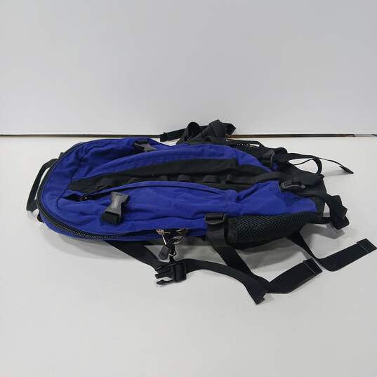 The North Face Indigo & Black Backpack image number 3