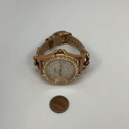 Designer Fossil ES3366 Gold-Tone Stainless Steel Round Analog Wristwatch alternative image