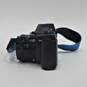 Canon T50 50mm SLR Film Camera w/ Gemini Auto 2x Tele Converter Lens, Bag, Manuals and Flash image number 6