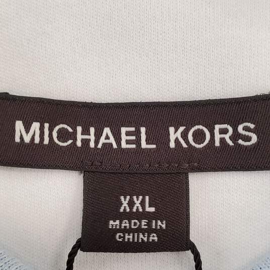 Michael Kors Men Blue Polo XXL NWT image number 3