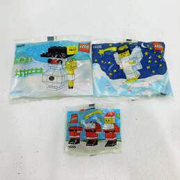 Vintage LEGO Sealed Polybags Holiday Sets 1555 Santa 1625 Snowman & 1626 Angel