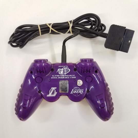 Mad Catz Los Angeles Lakers Controller for PlayStation 2 (Tested) >>Read Description<< image number 2