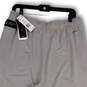NWT Mens Gray Drawstring Elastic Waist Pocket Athletic Shorts Size Large image number 4