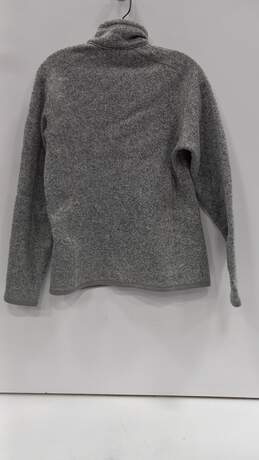 Patagonia Gray Full Zip Fleece Knit Jacket Size M alternative image