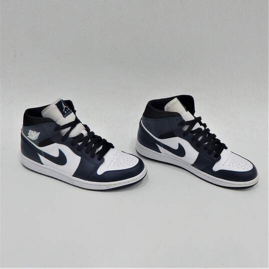 Jordan 1 Mid Armory Navy Men's Shoes Size 10.5 image number 2