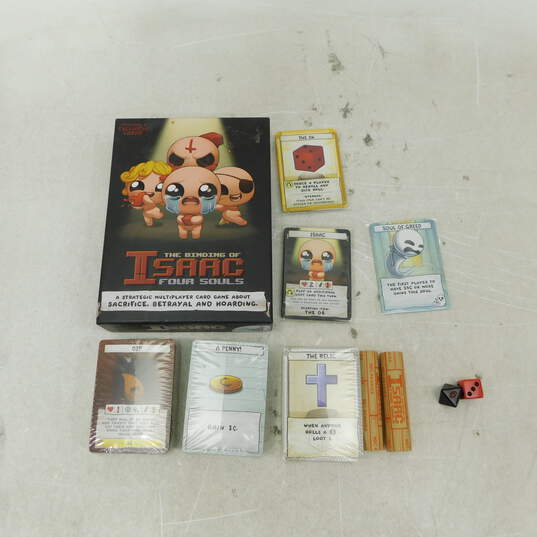 The Binding Of Isaac Four Souls Card Game in Box w Exclusive Cards image number 1
